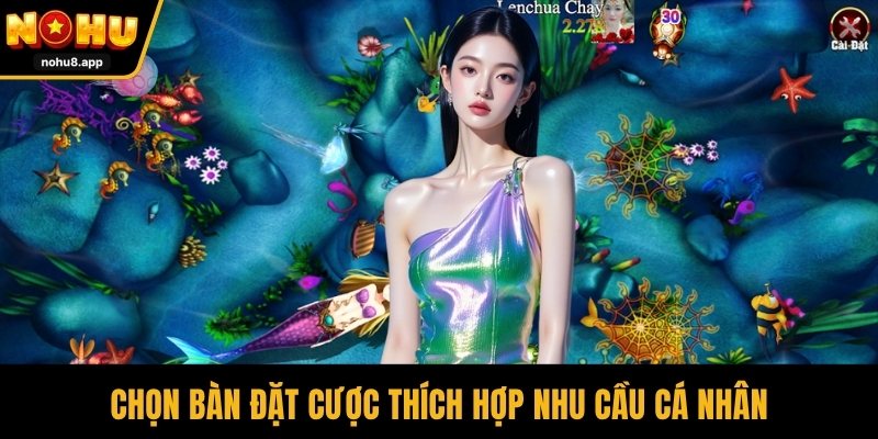 Chọn bàn đặt cược thích hợp nhu cầu cá nhân